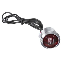 EDFY Car 12V Red LED ILLUMINATE Engine Button Starter Power Switch Push Start Kit