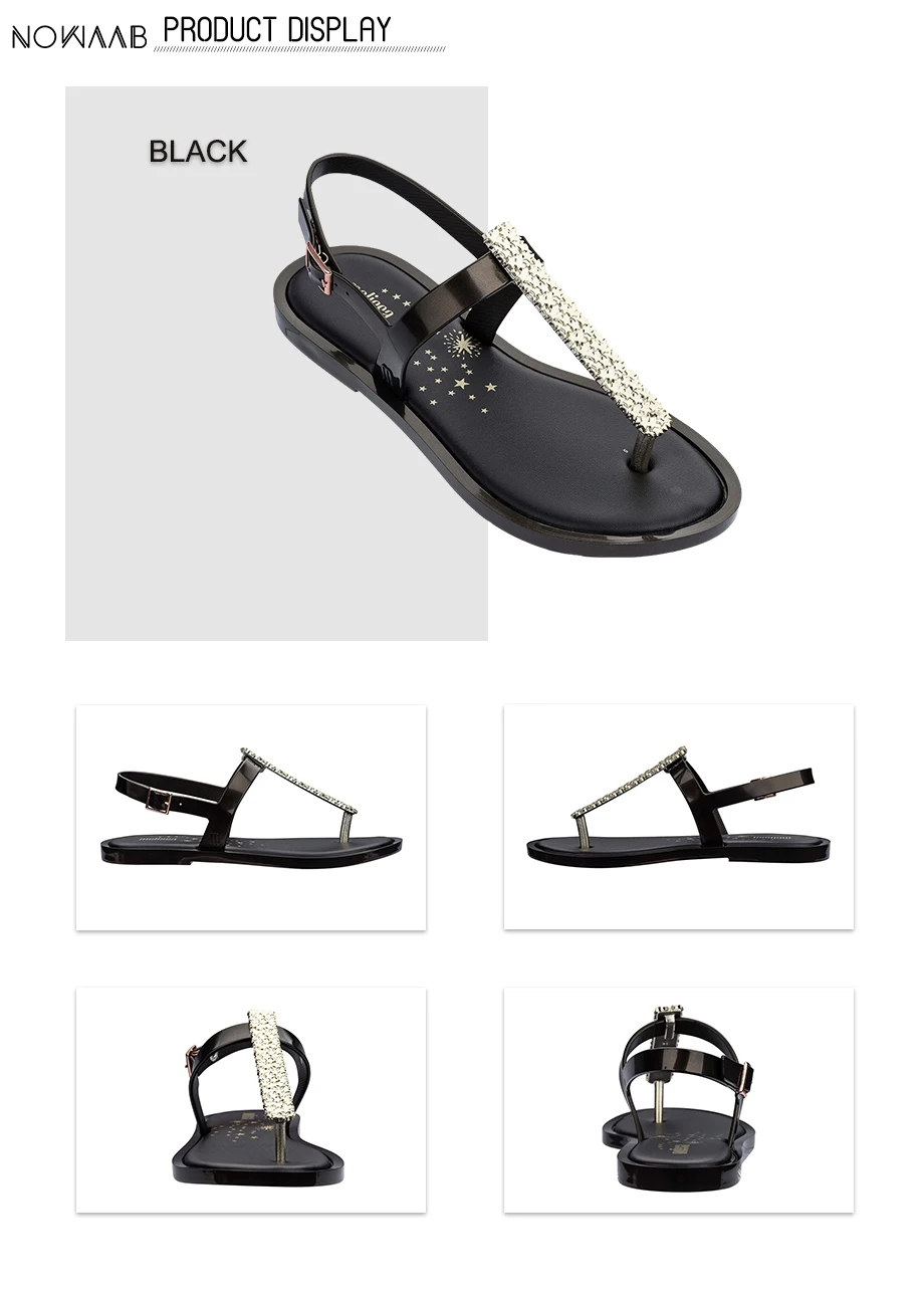 Melissa/тонкие босоножки; коллекция года; летние туфли melissa; женская прозрачная обувь; сандалии для взрослых; женская обувь; дышащая обувь