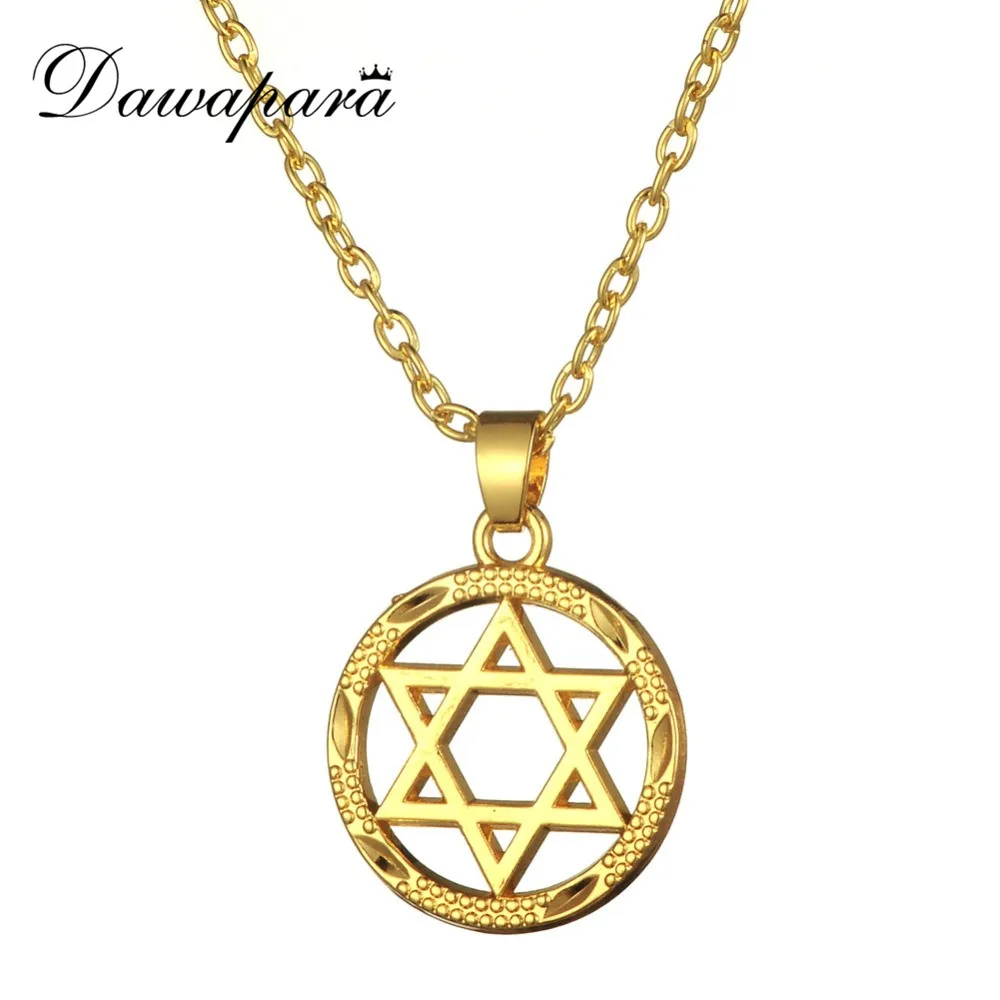 Dawapara Men Star Of David Necklace 