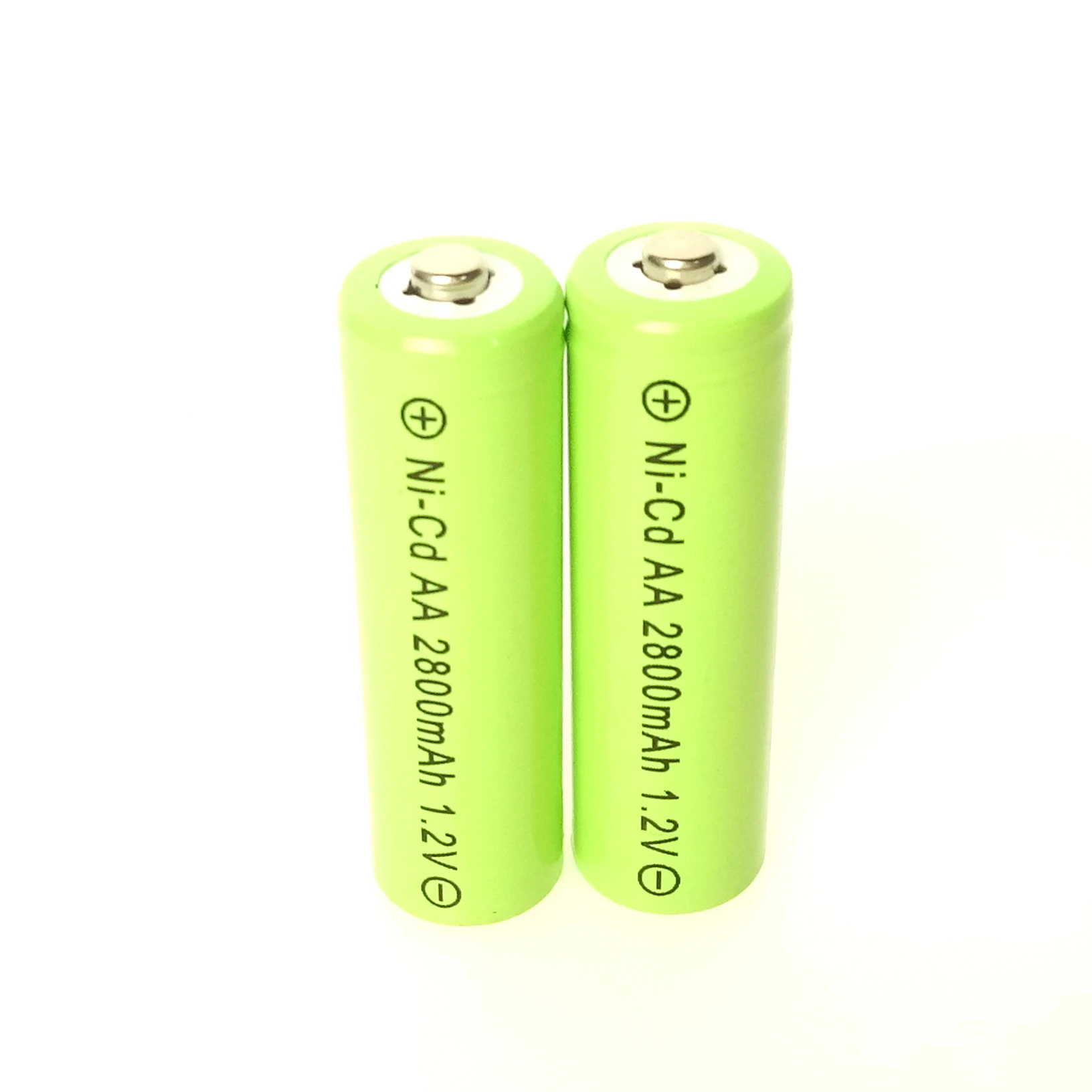 4-100 шт AA перезаряжаемые батареи NiCd 2800mAh 1,2 v Сад Солнечный Ni-Cd светильник светодиодный A20 зеленый