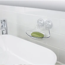 Крепкая присоска мыльница с водоотводом держатель мыльница для ванной комнаты
