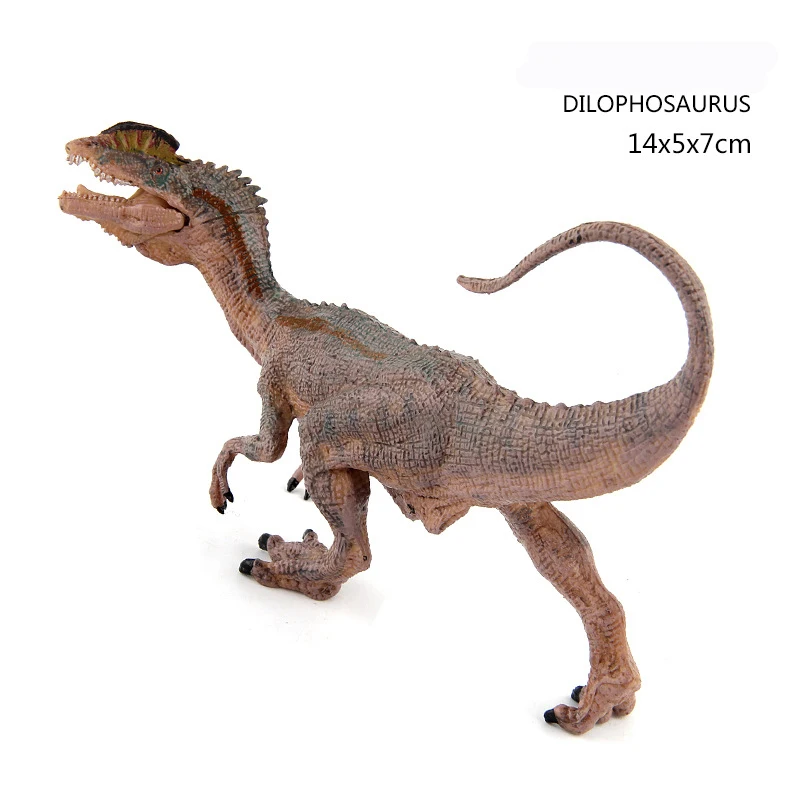 Jurassic World Park Dinosaur Toys Model Carnotaurus Dilophosaurus Velociraptor PVC Action Figure Mandible Movable Dinosaurs Gift