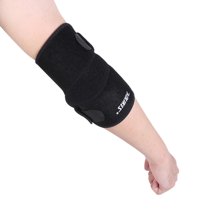 

Sport Safety Elastic Elbow Brace Sleeve Elbow Pad for Volleyball Tennis Elbow Support Absorb Sweat Elbow Protection
