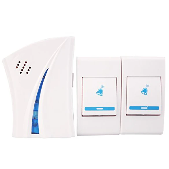 

36 Music Tunes Wireless Doorbell Receiver with 2 Remote Buttons(no battery