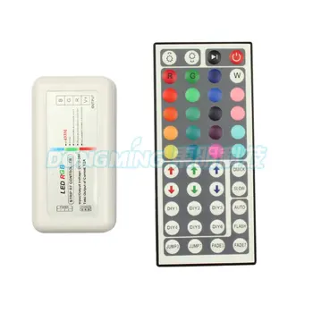 

44 Keys LED IR RGB Controler For SMD 3528 5050 LED Strip LED Lights Controller, led controller rf Input DC12V Free Shipping