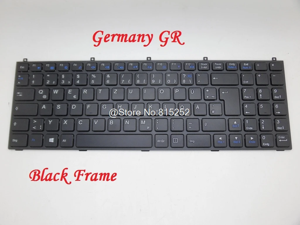 Keyboard For CLEVO P151SM1 P170HM P170HM3 P175EM1 P180HM