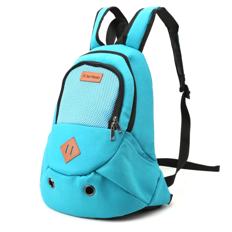 

Pet Accessories Small Animals Carriers Solid Color Pattern Sport Backpack Carrying Puppy Kitten Shoulder Bag Outdoor Travel B148