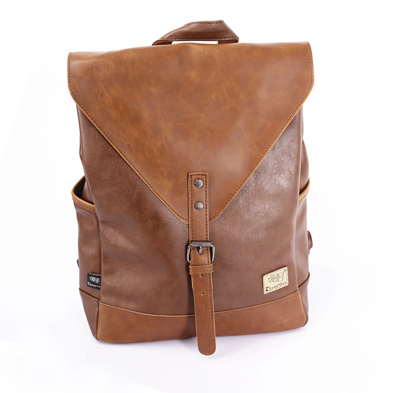 

Hot 2016 New Design Brand PU Leather Women Backpacks Preppy Style School Bag For Teenagers Casual Black Men Travel Bags Mochilas