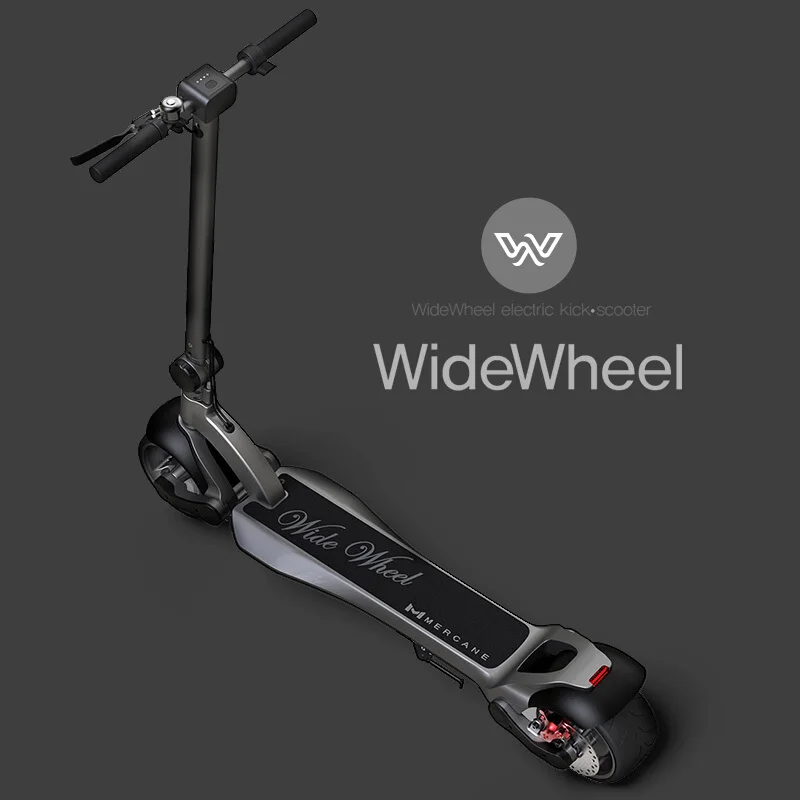 Best Wide wheel electric scooter 48V lithium battery 500w power 45km/h motor fold electric escooter double drive shock scooter 0