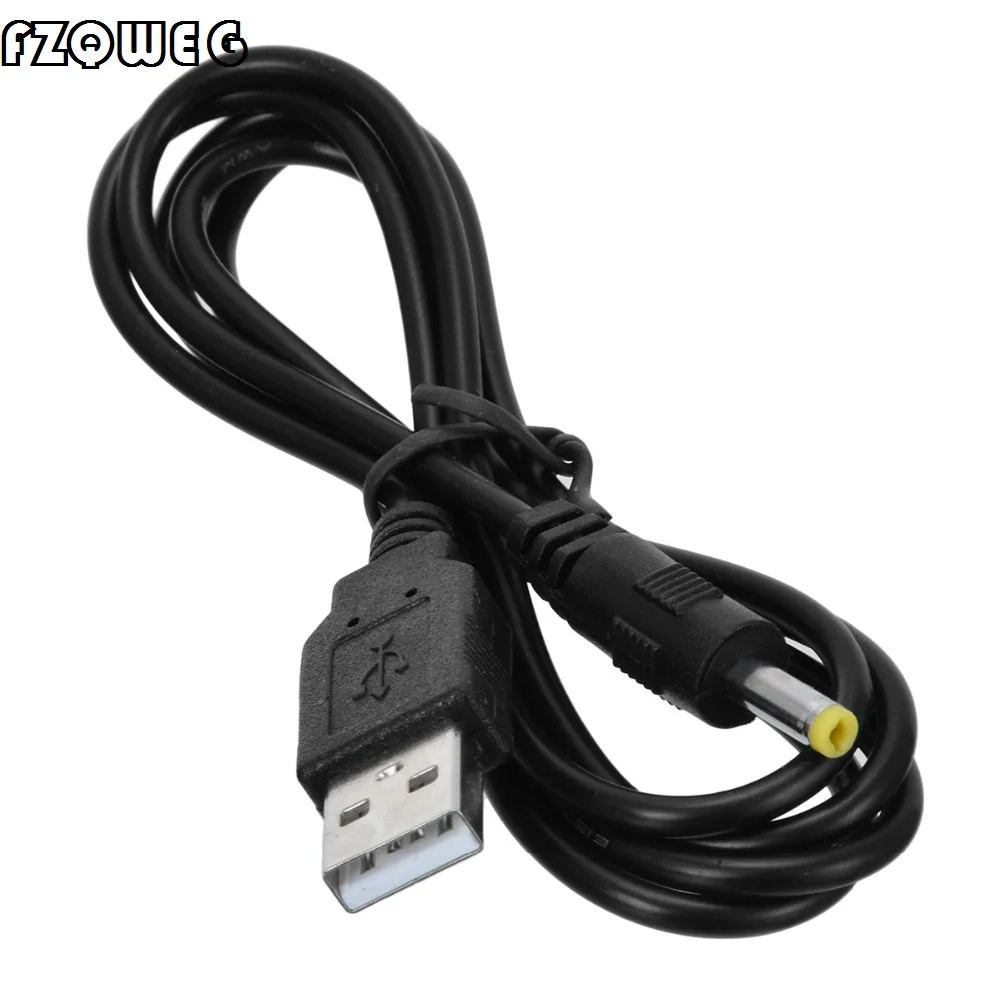 FZQWEG 2 шт. USB A к DC 5 В 4 0 мм/1 7 мм адаптер питания кабель свинца 80 см Зарядное