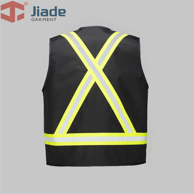 Jiade высокая видимость огнестойкий Рабочий жилет огнеупорный жилет