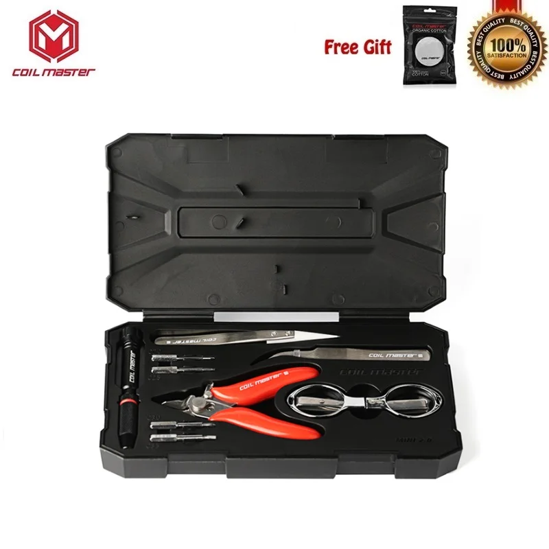 Набор для вейпа CoilMaster набор испарителя Mini V2 RDA RBA аксессуары электронных сигарет |