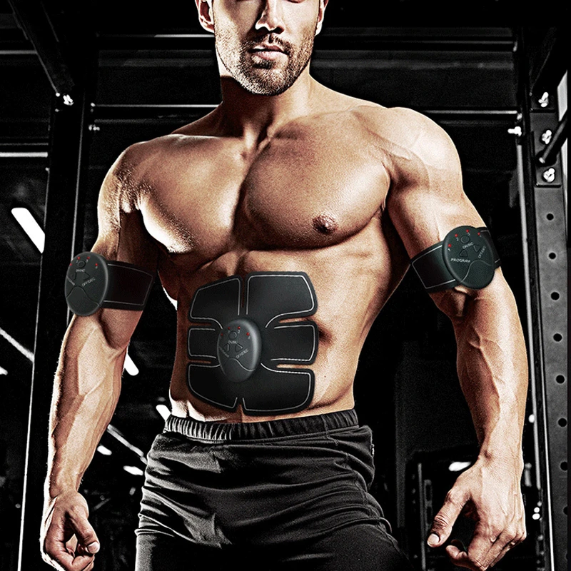 Прочный брюшной умный стимулятор для тренировок фитнес-снаряжение мышцы брюшной тренажер тонизирующий Аккумулятор для пояса Abs Fit высокое качество