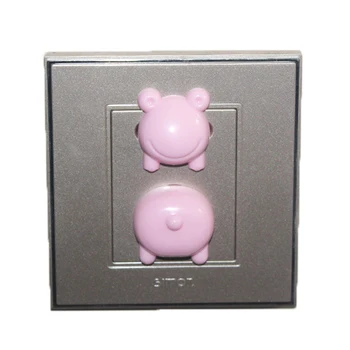 

Baby Safety Socket 6 Pcs/Lot Russian Euro Standard Child Electric Socket Outlet Plug Two Phase Safety Lock Cover for Baby Safety