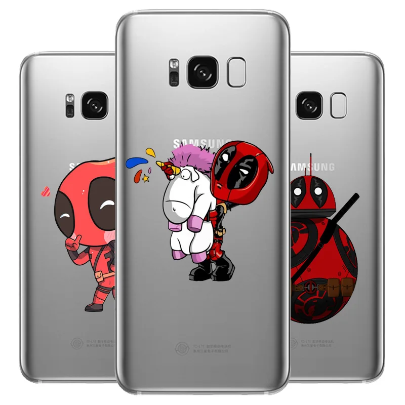 DREAMFOX L520 Дэдпул Мягкий ТПУ силиконовый чехол для samsung Galaxy Note S 7 8 9 10 11 10E 11E Lite Edge Plus |
