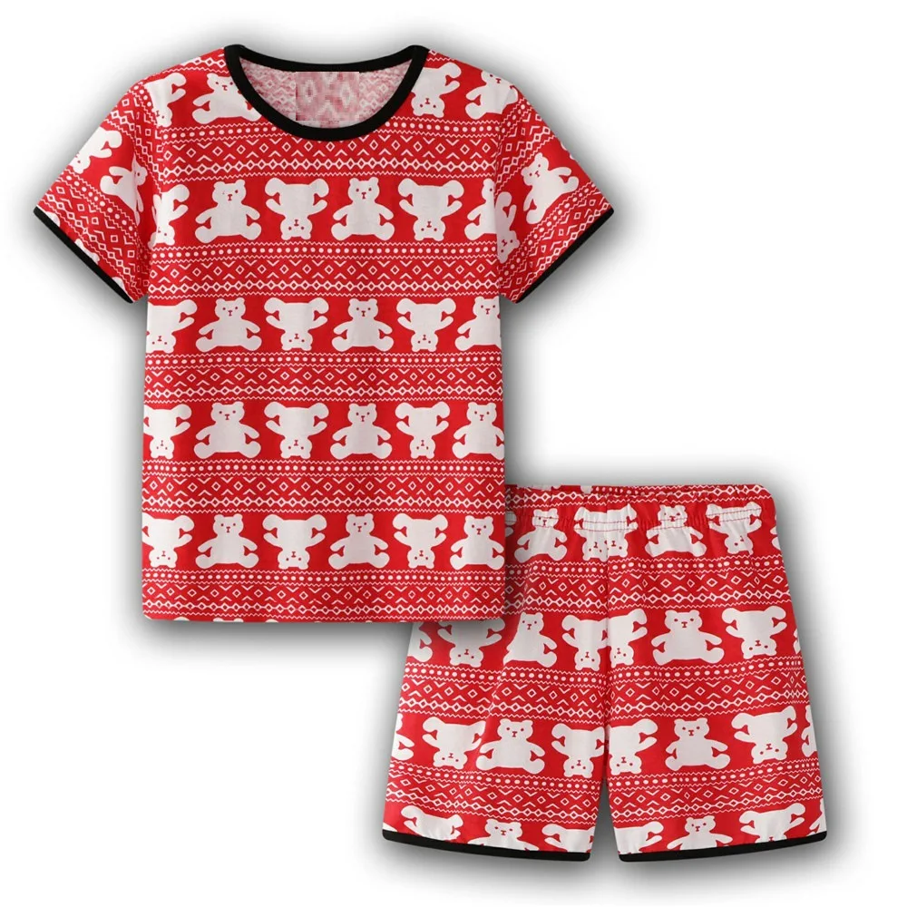 

NEW Pajamas Set Homewear Cartoon Cotton Children's Sets Baby Girls T-shirts Short Pants Kids' Clothing Summer Pajamas Sets