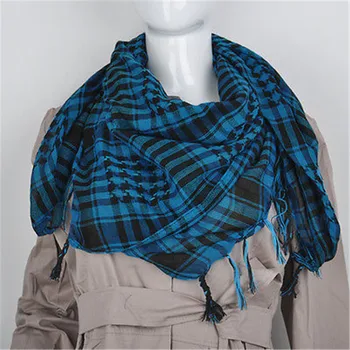 

Women Men Stylish Arab Shemagh Keffiyeh Palestine Scarf Shawl Kafiya Wrap Color