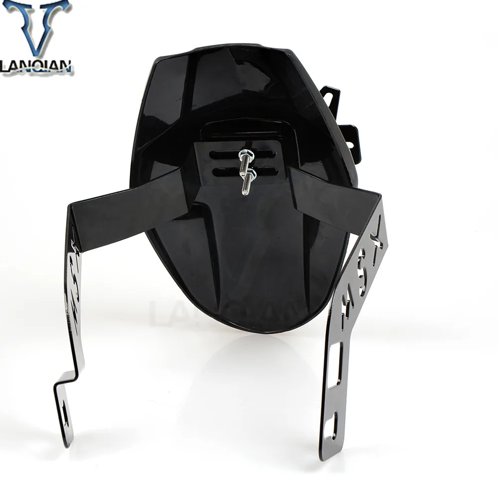 Motorcycle Accessories Rear Fender CNC Refit Rear Wheel Fender mudguard License Plate Holder For Honda MSX125 2013 2014 2015