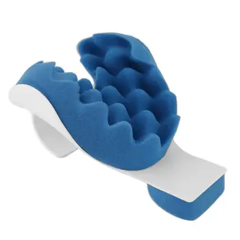 

Neck Support Tension Reliever Neck Shoulder Relaxer Blue Sponge Releases Muscle Tension Relieves Tightness Soreness Theraputic