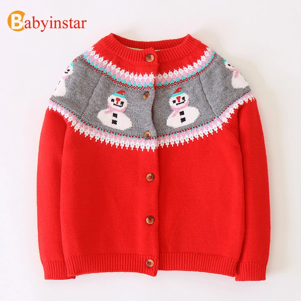 Babyinstar Baby Girl Sweater Children Casual Clothing 2018 Sweater Cardigan Jacket Cardigan For Girl Snowman Print Girl Cardigan Babyinstar Baby Girl Sweater Children Casual Clothing 2018 Sweater Cardigan Jacket Cardigan For Girl Snowman Print Girl Cardigan