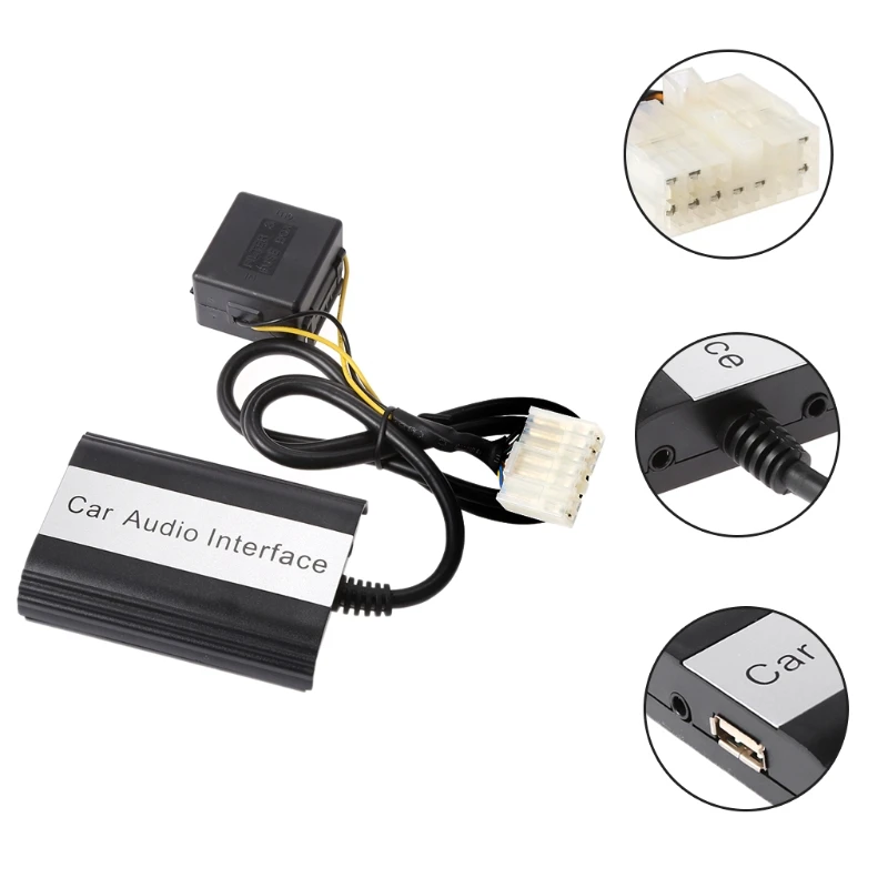  Handsfree Car Bluetooth Kits MP3 AUX Adapter Interface For Toyota Lexus 5+7Pin