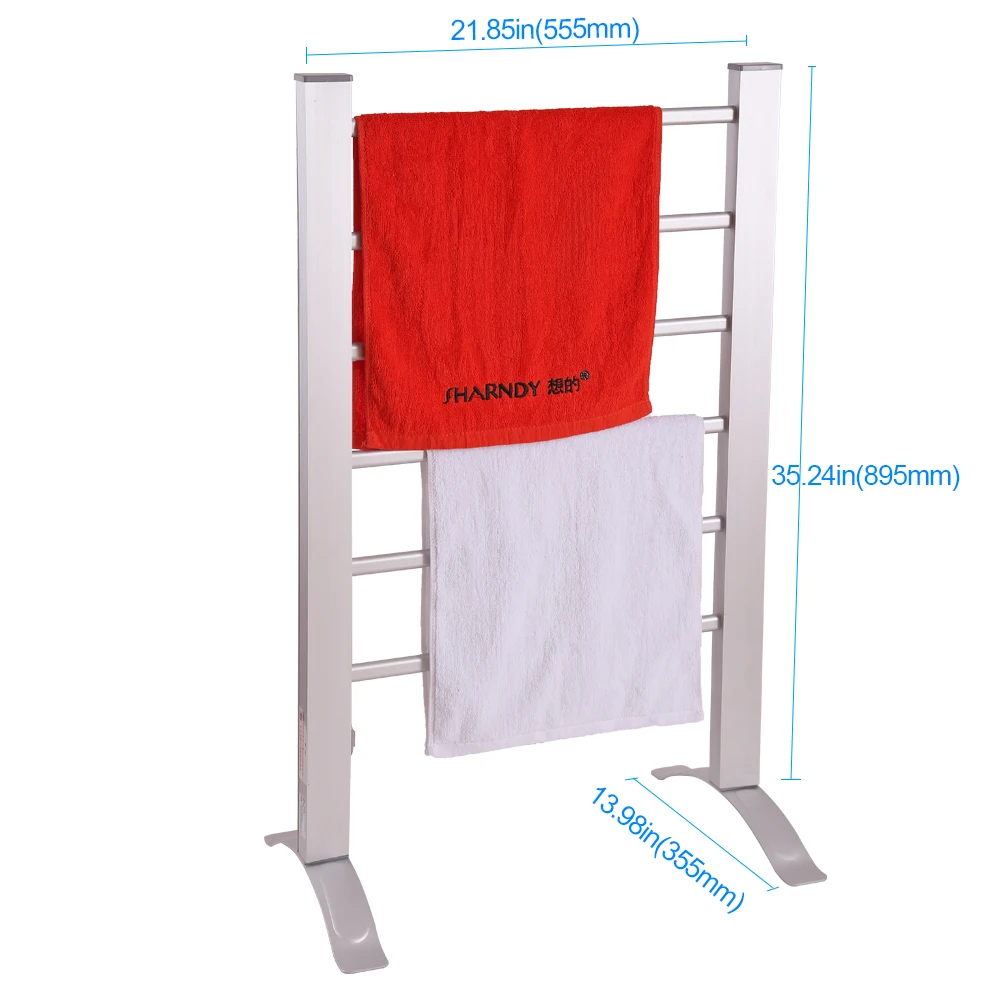 sharndy etw78 free standing in acciaio inox elettrico dello scaldino cremagliera bagno accappatoio dryer spina usa