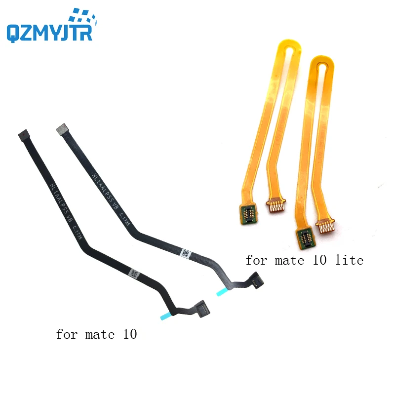 

New parts For Huawei mate 10/mate 10 lite Fingerprint Sensor Home Button Touch ID Connector Menu Return Key Flex Cable