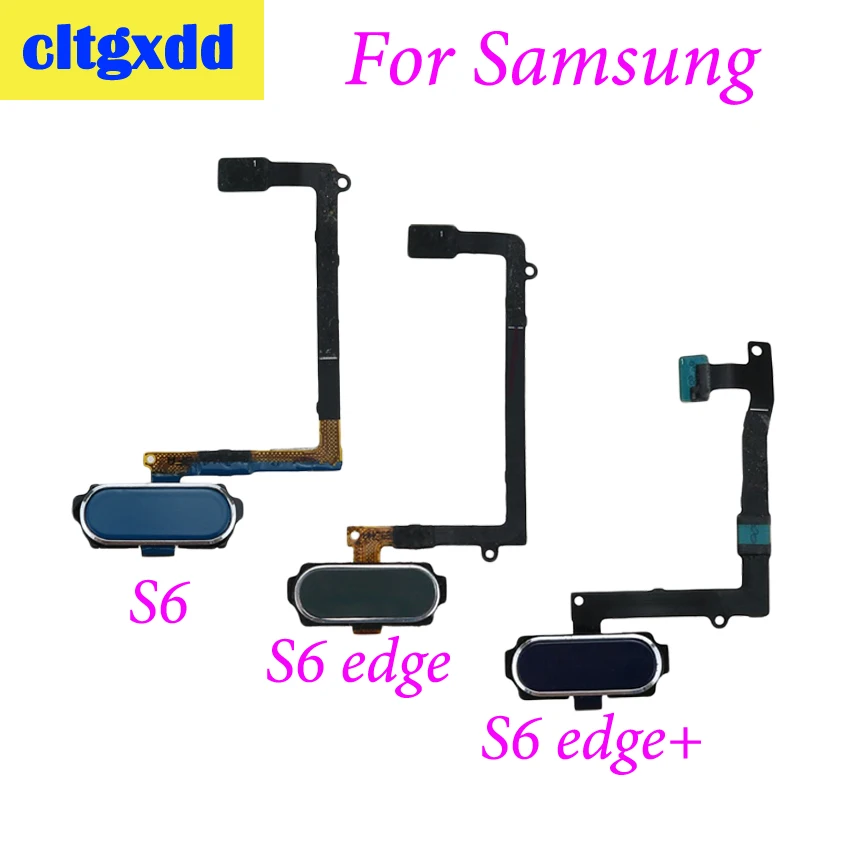 Кнопка для дома cltgxdd Samsung Galaxy S6/S6 Edge/S6 Edge Plus/S6 + сенсорный датчик отпечатков пальцев