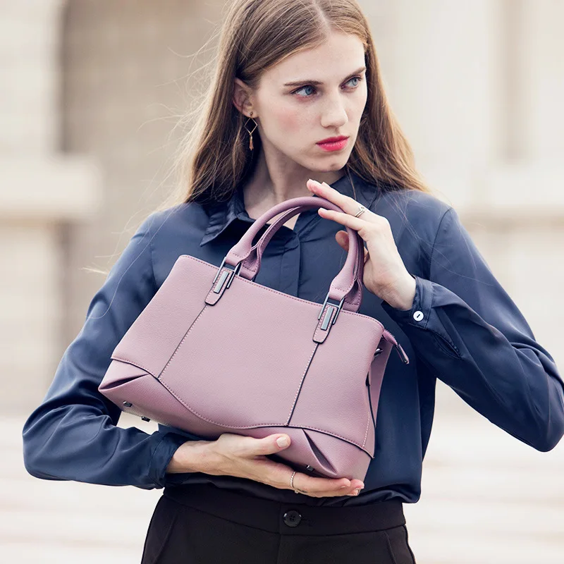 

Women Fashion Genuine Cowhide Women Handbag High Quality Female Crossbody Bag England Style Doctor Bags