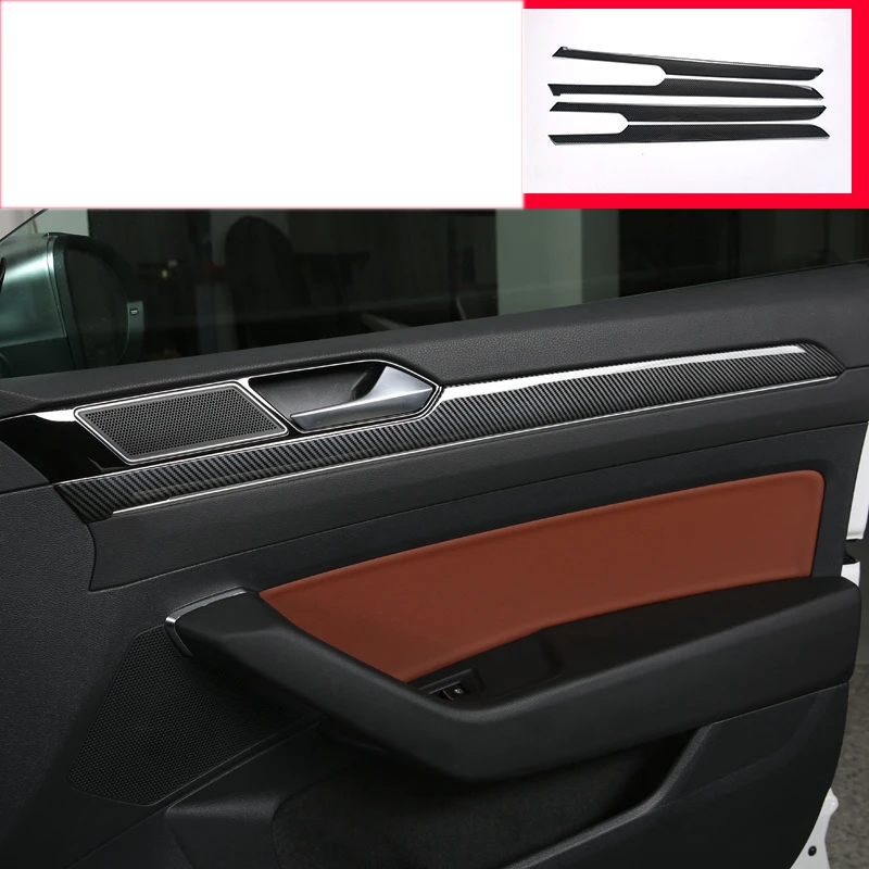 

lsrtw2017 carbon fiber car door interior trims for volkswagen arteon 2017 2018 2019