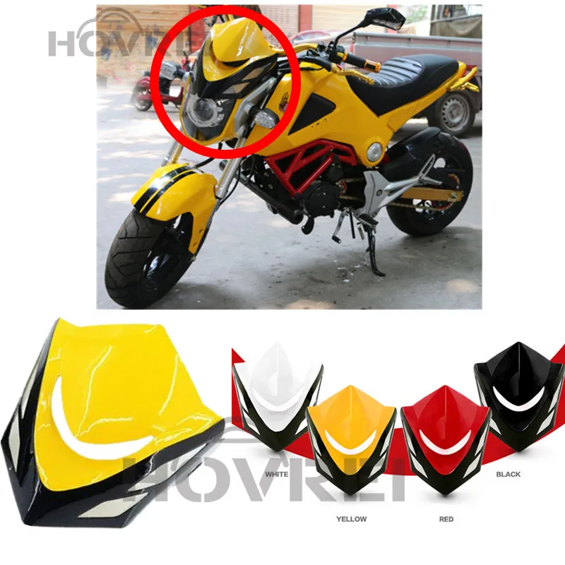 Новая передняя фара для мотоцикла обтекатель лобового стекла подставка Honda Grom MSX