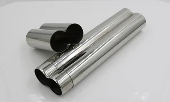 

business man Cigar Humidor Tube case smoking accessory Classic Travel Cigar Tube Jar Humidor stainless steel 2 cigar tube holder