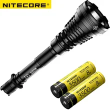 NITECORE MH40GTR CREE XP-L HI V3 светодиодный 1200 люмен Ультра дальность 1004 м охотничий поисковый фонарь Тактический перезаряжаемый фонарь