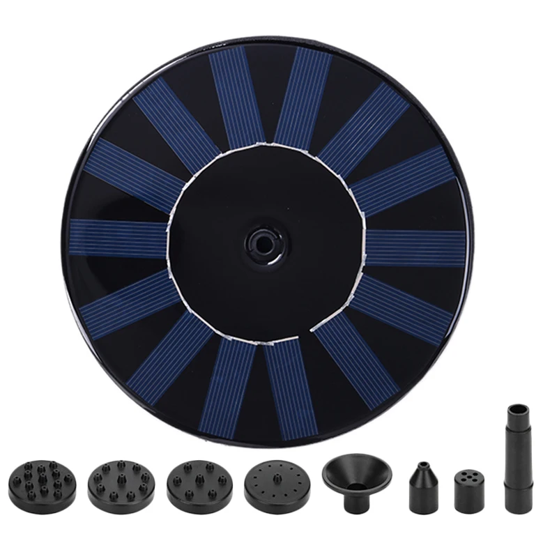 

LIXF Solar Water Floating Pump Fountain Outdoor 7V/1.5W Fountain Floating Fountain