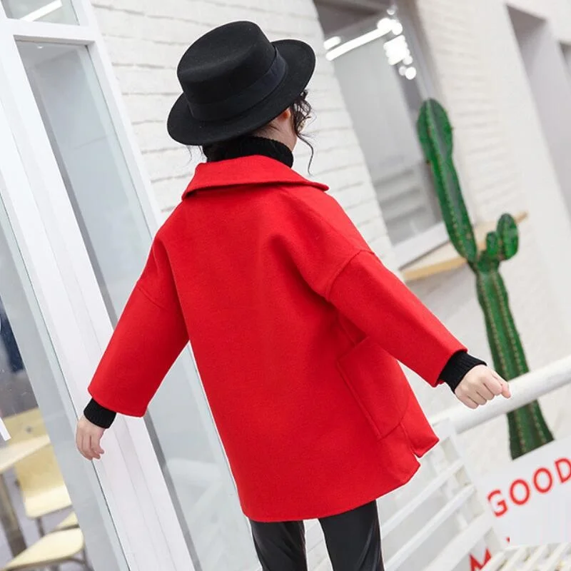 girls woll coat