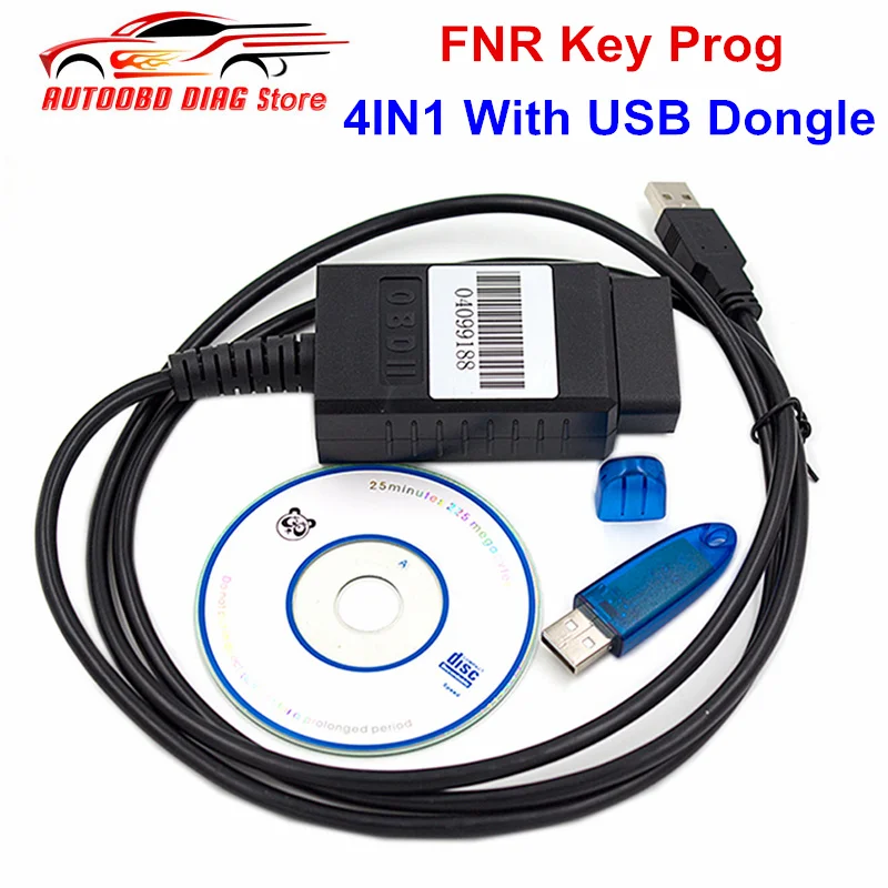 Best Price Auto Key Programmer FNR 4 IN 1 FNR Key Prog 4-in1 With USB Dongle FNR 4-IN-1 OBD2 Car Key Maker