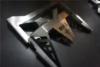 โลหะภายใต้ยามแชสซีเพลาแชสซีสำหรับ CAPO JK MAX 1/10 crawler rc รถ 1 pc