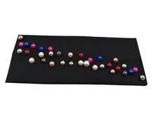 P17294 Fashion new elastic cotton mix pearl yoga headbands shimmer pearl hair bands plain headband for women