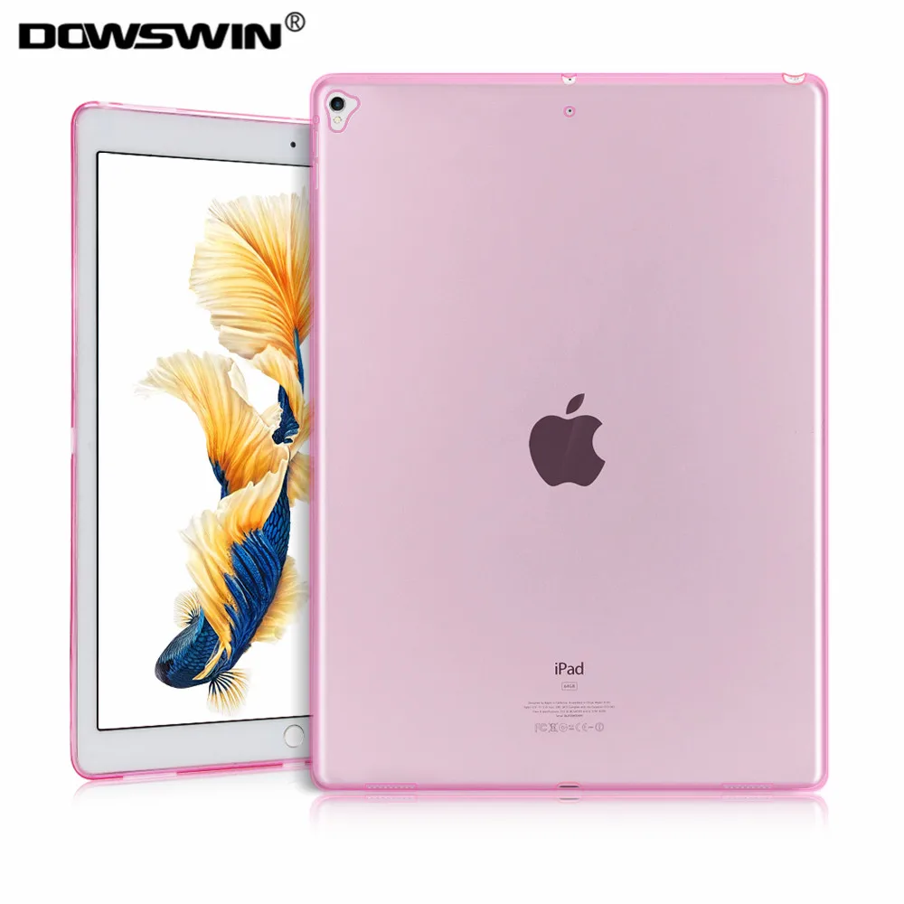 DOWSWIN чехол для iPad Pro 12,9 чехол мягкий, с бесцветным прозрачным и TPU Защитный чехол для iPad Pro 12,9 дюйма чехол