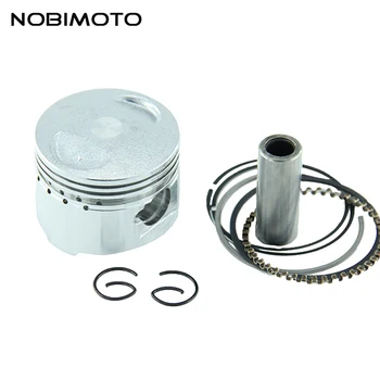 

Piston 52.4mm 14mm Pin Ring Set Fit for Lifan 125cc Air Cooled Engine Dirt Bike ATV Quad Bike HH-102A