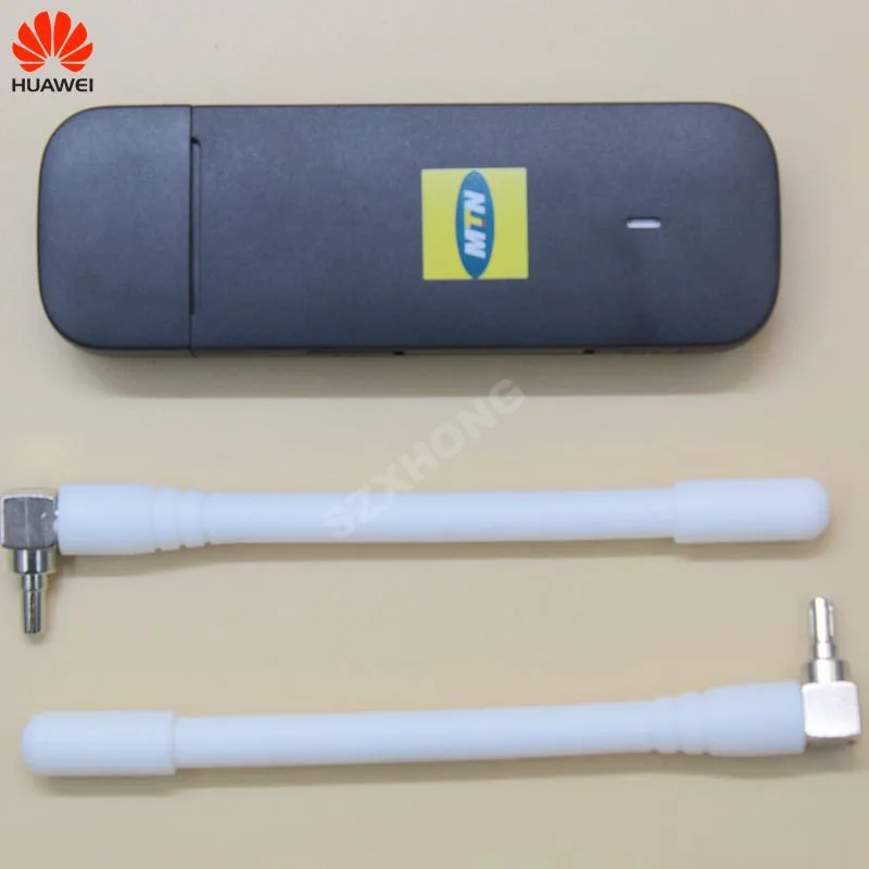 

Unlocked Huawei 4G USB Modem E3372 E3372s-153 150Mbps Modem 4G LTE USB Dongle USB Stick plus White Antenna