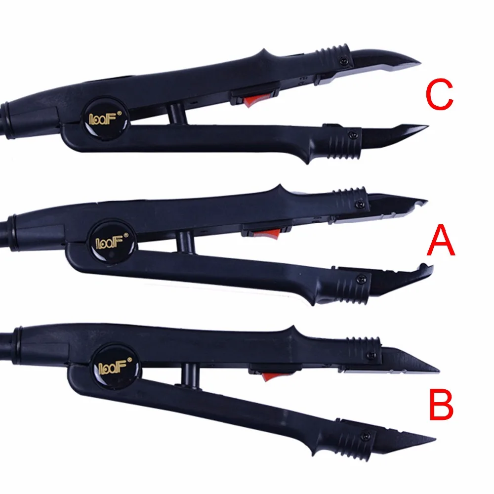 1Pc JR-611 A/B/C końcówka profesjonalne doczepianie włosów Fusion Iron złącze cieplne różdżka żelazko narzędzie do topienia narzędzia do przedłużania włosów