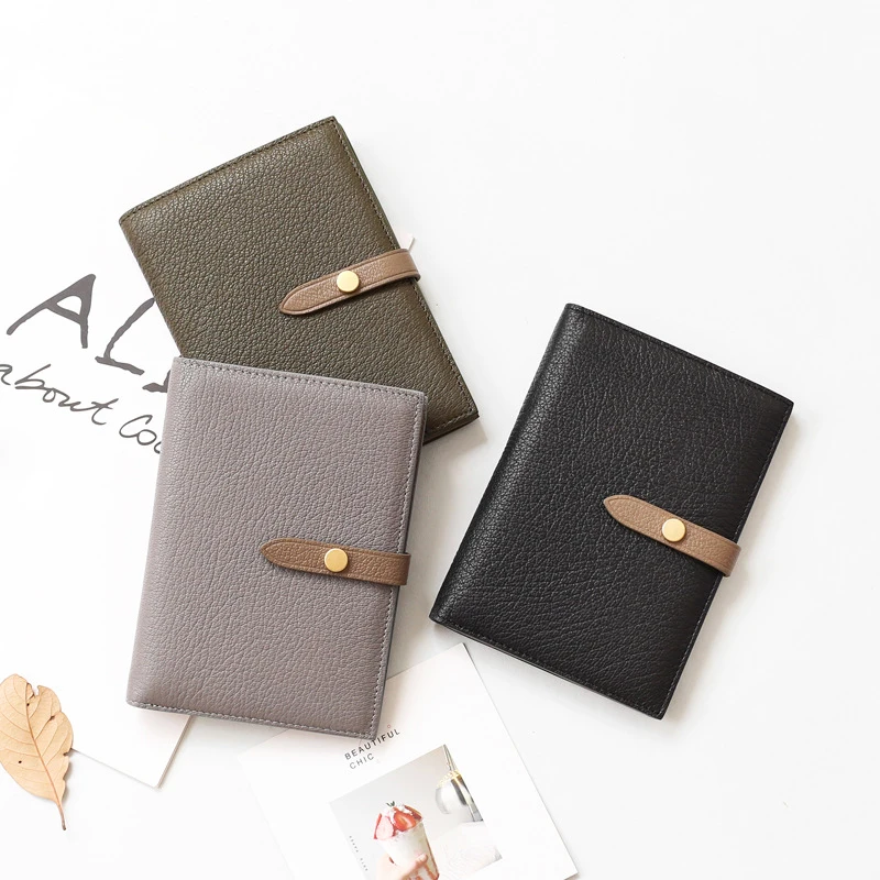 

Bemoreal Passport Cover Genuine Real Leather Casual women's credit business card holders travel men capacity wallet brand purse