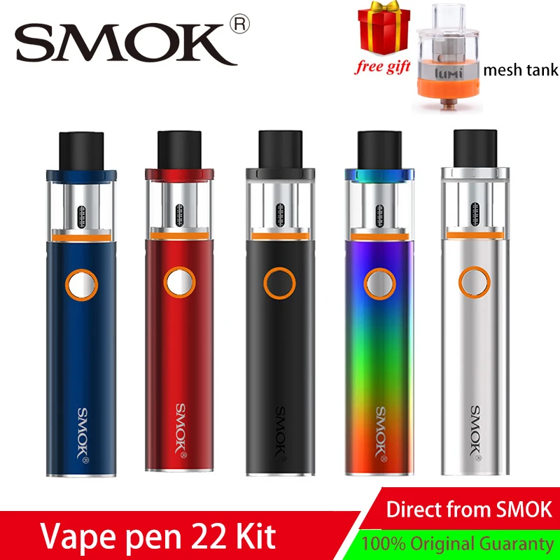 SMOK Vape Pen 22 Kit 0.3ohm Dual Core with Built in