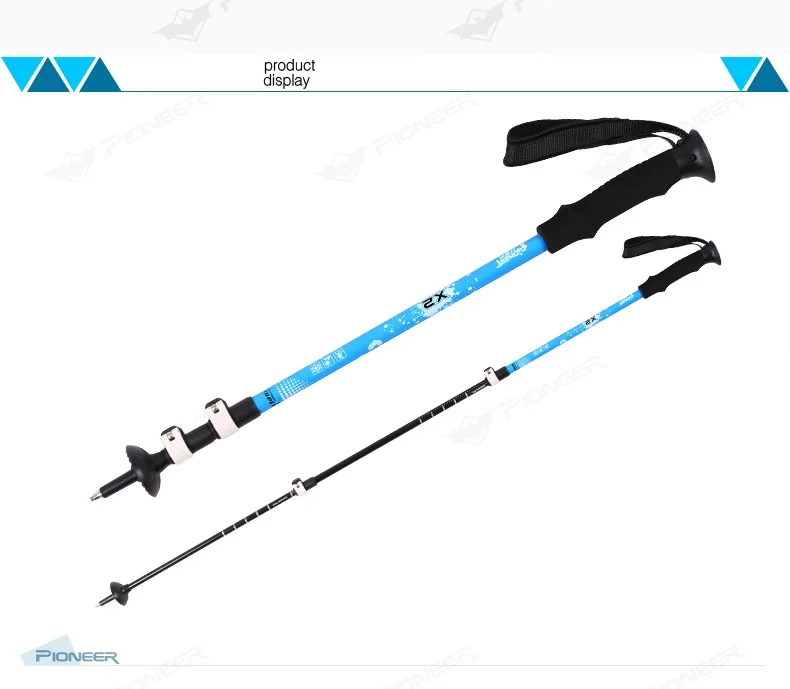 Trilha de Trekking Bengalas em Branco Doces para Caminhadas ao ar Escalada de Trekking Poloneses Caminhadas Laranja Vermelho Azul Preto Cores Livre 9 Esporte e Lazer