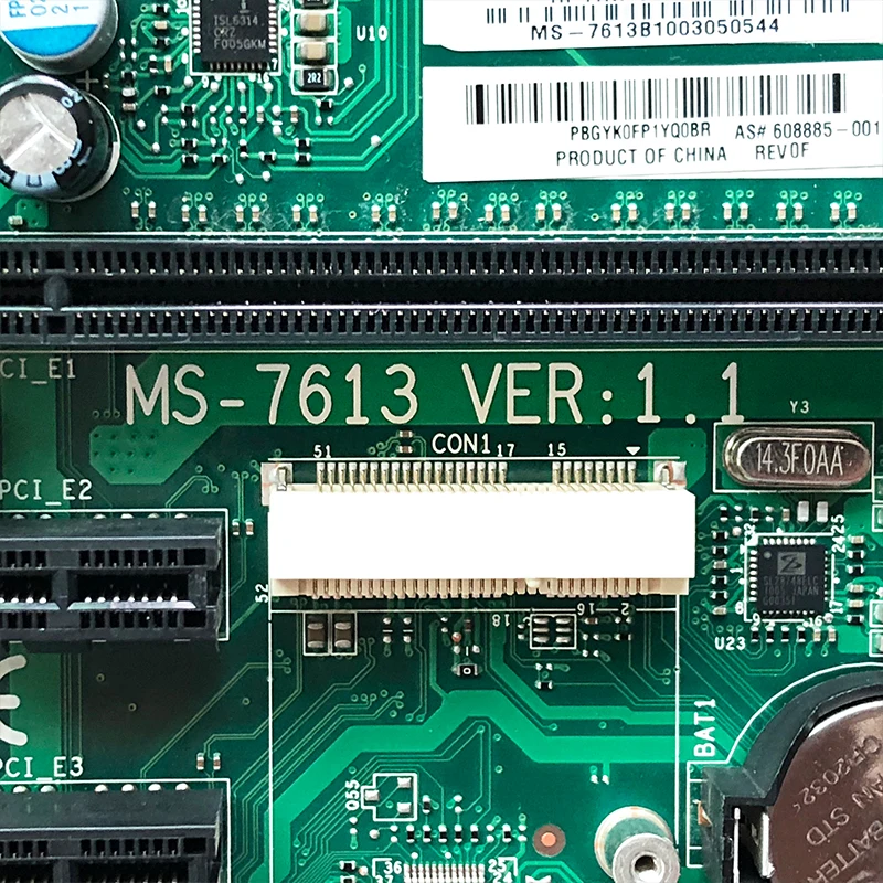 Оригинальная десктопная материнская плата HP PRO 3130 7100 H57 LGA 1156 DDR3 608885 001 575765