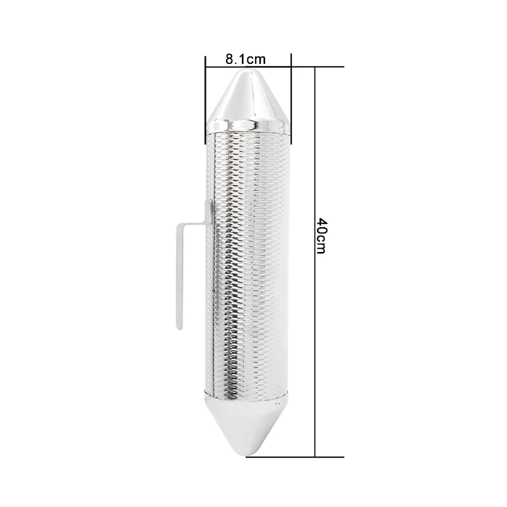 SEWS-IRIN из нержавеющей стали металла Guiro музыкальный ударный инструмент тренировочный инструмент с скребком