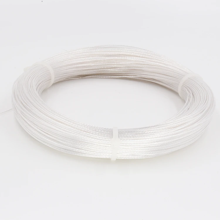 10meter lots Silver Plated 6N OCC Signal Wire Cable 0 12square 0 2square 0 3 square 0 5square 0 75squarfor DIY Headphone cable
