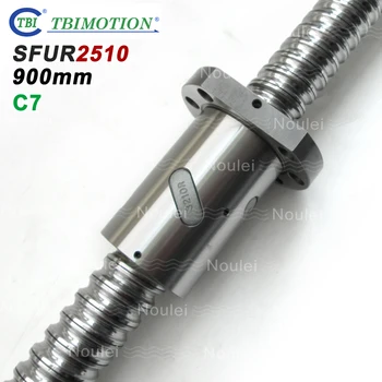 

TBI Motion C7 2510 Ballscrew 900mm with SFU2510 Ball nut 10mm Lead Ball Screw SFNU2510