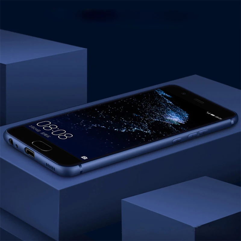 Мягкий Ультратонкий матовый Силиконовый чехол из ТПУ для Huawei P8 P9 P10 lite 2017 Nova 2 Honor 8